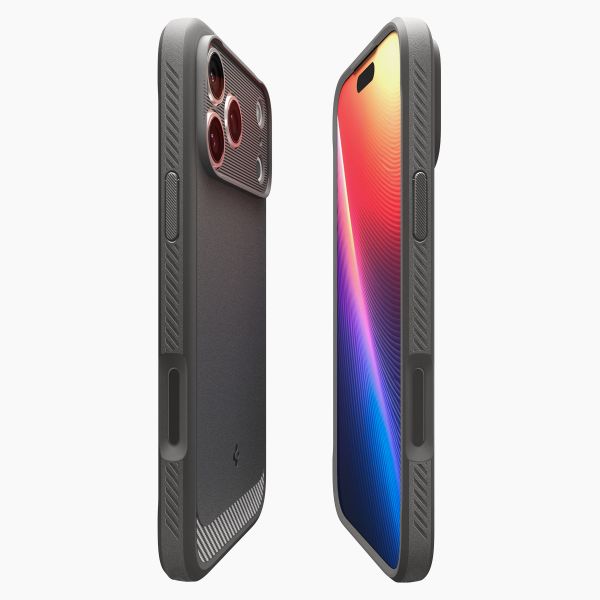 Spigen Rugged Armor Backcover MagSafe Apple iPhone 18 Pro / 17 Pro - Gray