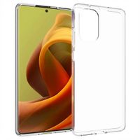 Accezz Clear Backcover Motorola Moto G85 - Transparant