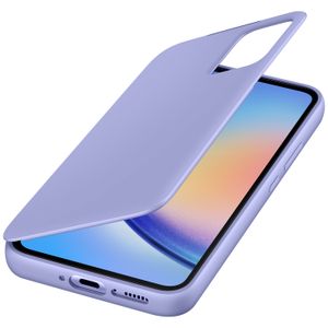 Samsung Originele S View Cover Samsung Galaxy A34 (5G) - Blueberry