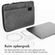 imoshion Laptop hoes 13-14 inch - Laptopsleeve met handvat - Geschikt voor laptops van 13-14 inch - Grijs