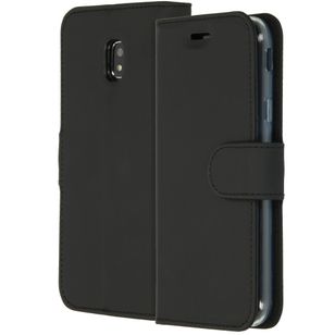 Accezz Wallet Softcase Bookcase Samsung Galaxy J3 (2017) - Zwart