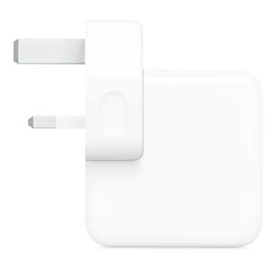 Apple USB-C Power Adapter 30W - Type G - Stekker voor Verenigd Koninkrijk - Wit