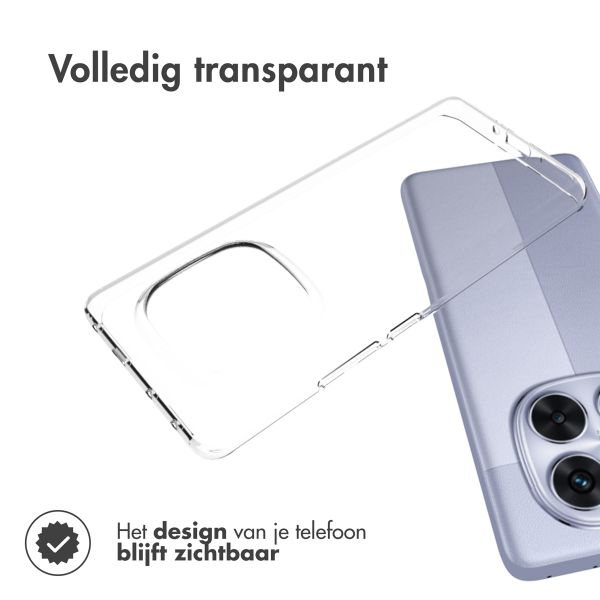 Accezz Clear Backcover Xiaomi Redmi Note 14 Pro (5G) - Transparant