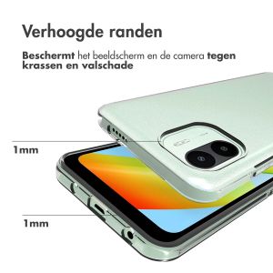 Accezz Clear Backcover Xiaomi Redmi A1 / A2 - Transparant