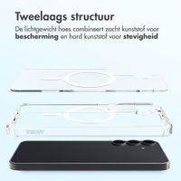 Accezz Xtreme Impact Backcover met MagSafe Samsung Galaxy S26 FE - Transparant