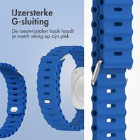 Accezz Ocean bandje Apple Watch | 44/45/46/49 mm - Royal Blue