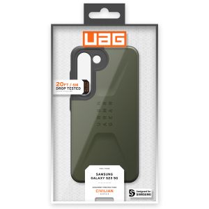 UAG Civilian Backcover Samsung Galaxy S23 - Olive