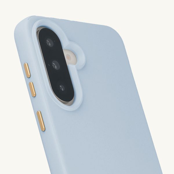 Selencia Rivièra MagSafe Backcover met afneembare haakjes Samsung Galaxy A37 (5G) - Powder Blue