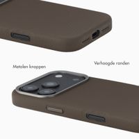 Accezz Mesh Backcover met MagSafe Apple iPhone 17 Pro Max - Bruin