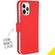 Accezz Wallet Softcase Bookcase iPhone 12 Pro Max - Rood