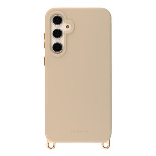 Selencia Rivièra MagSafe Backcover met afneembare haakjes Samsung Galaxy S23 FE - Milky Latte