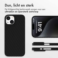 Accezz MagSafe Kevlar Backcover Apple iPhone 15 - Black