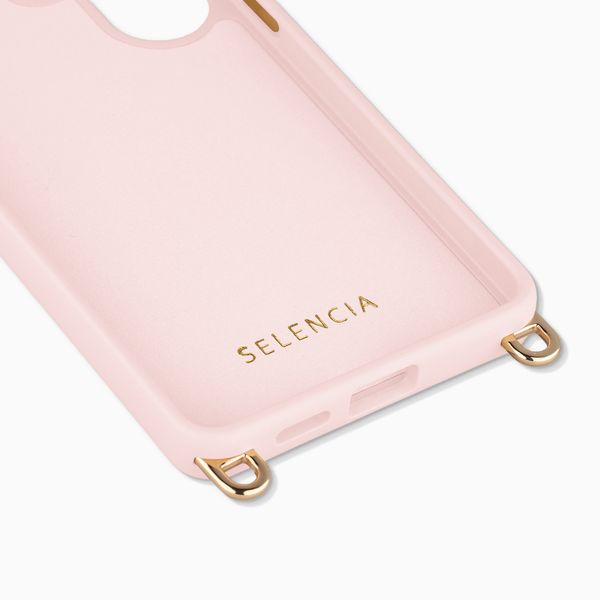 Selencia Rivièra MagSafe Backcover met afneembare haakjes Samsung Galaxy S26 Ultra - Sorbet Pink