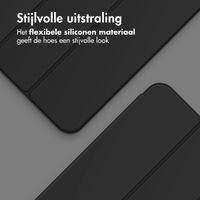 Accezz Smart Silicone Bookcase Samsung Galaxy Tab A9 Plus - Zwart