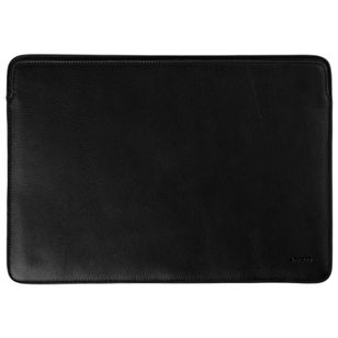 Accezz Leather Laptop hoes Apple MacBook 13 inch - Laptopsleeve - Zwart
