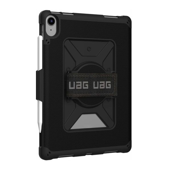 UAG Metropolis backcover met strap in fabrieksverpakking Apple iPad 11 (2025) 11 inch A16 / iPad 10 (2022) 10.9 inch - Zwart