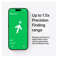 Apple AirTag (2nd generation) 4-pack - Wit