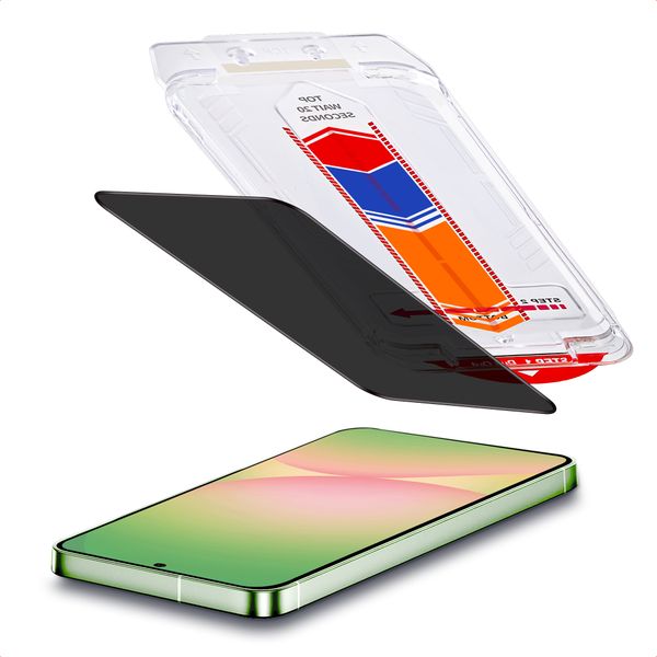 Accezz Gehard Glas Privacy Screenprotector + Applicator Samsung Galaxy A56