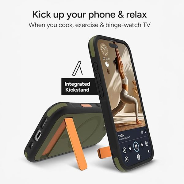 ZAGG Sedona Snap met kickstand Apple iPhone 17 - Sea Kelp