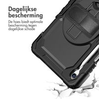 Accezz Rugged Backcover met schouderstrap Samsung Galaxy Tab S11 Ultra - Zwart