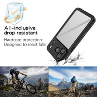Redpepper Dot Plus Waterproof Backcover Apple iPhone 17 Pro Max - Zwart