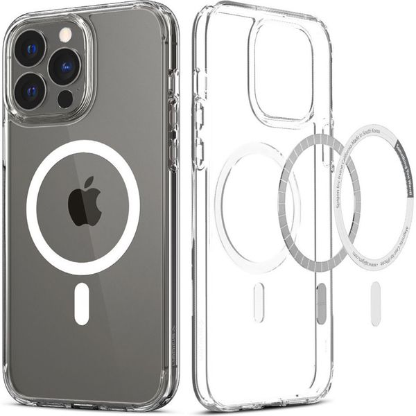 Spigen Ultra Hybrid Backcover MagSafe Apple iPhone 13 Pro Max - Transparant