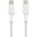 Belkin Boost↑Charge™ Braided USB-C naar USB-C kabel - 1 meter - Wit