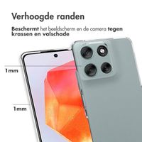 Accezz Clear Backcover Motorola Moto G56 - Transparant