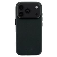 Accezz MagSafe Leather Backcover Apple iPhone 18 Pro / 17 Pro - Onyx Black
