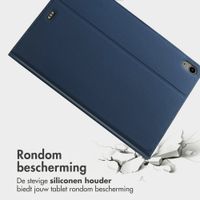Accezz Classic Tablet Case Apple iPad Air 11 inch (2026) M4 / (2025) M3 / (2024) M2 / Air 5 (2022) / Air 4 (2020) - Donkerblauw