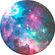 PopSockets PopGrip - Afneembaar - Blue Nebula