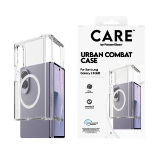CARE by PanzerGlass Urban Combat Case Samsung Galaxy Z Fold 8 - Transparant