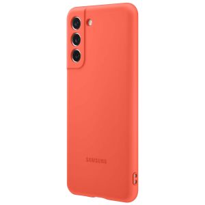 Samsung Originele Silicone Backcover Galaxy S21 FE - Coral