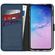 Selencia Echt Lederen Bookcase Samsung Galaxy S10e - Blauw