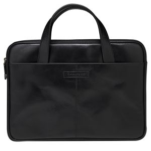 dbramante1928 Silkeborg Laptoptas 16 inch - Echt leer - Black