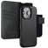 Accezz Leather Bookcase 2-in-1 met MagSafe iPhone 16 Pro - Onyx Black