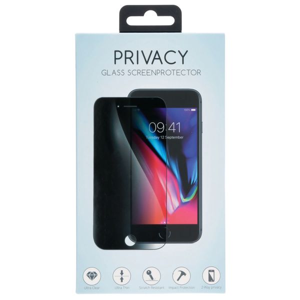 Selencia Gehard Glas Privacy Screenprotector voor iPhone 14 Pro