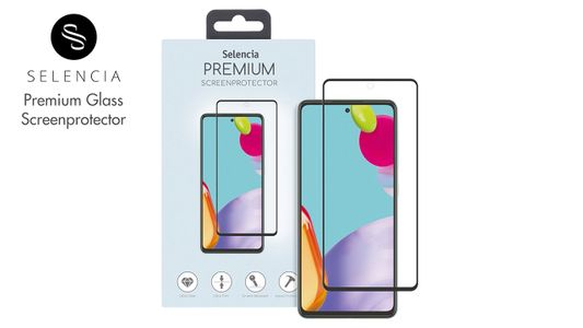 Selencia Gehard Glas Premium Screenprotector iPhone 13 Pro Max / 14 Plus - Zwart