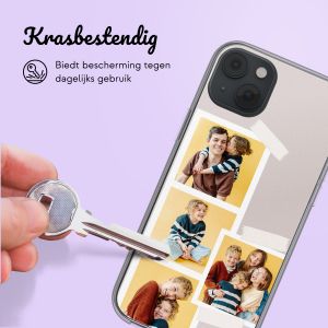 Gepersonaliseerd hoesje met filmrol N°1 iPhone 14 - Transparant