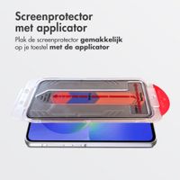Accezz Gehard Glas Privacy Screenprotector + Applicator Samsung Galaxy A36