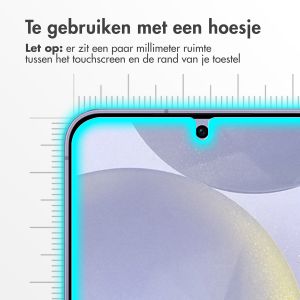 Accezz Gehard Glas Screenprotector Samsung Galaxy S24 Plus - Transparant