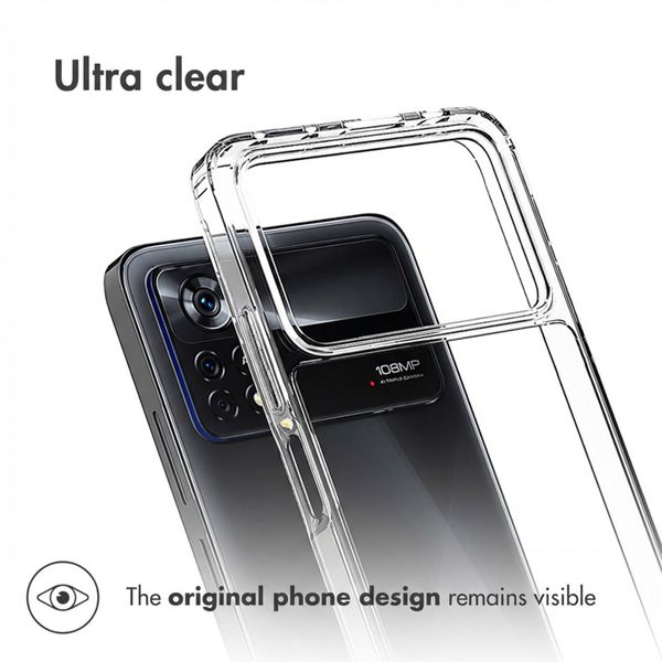 Accezz Xtreme Impact Backcover Xiaomi Poco X4 Pro 5G - Transparant