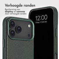 Accezz Leather Bookcase 2-in-1 met MagSafe Apple iPhone 18 Pro / 17 Pro - Cedar Green