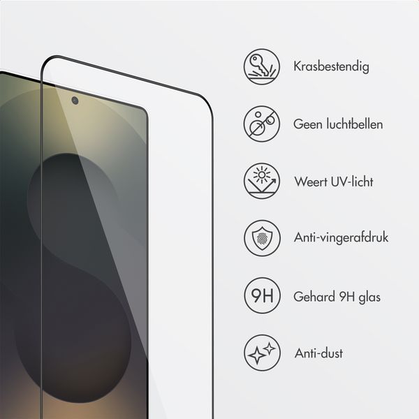 Accezz Gehard Glas Screenprotector + Applicator Samsung Galaxy S26 Ultra