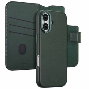 Accezz Leather Bookcase 2-in-1 met MagSafe Apple iPhone 17 - Cedar Green