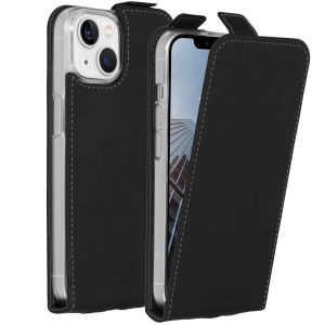 Accezz Flipcase iPhone 14 - Zwart