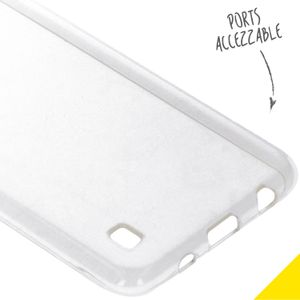 Accezz Clear Backcover Samsung Galaxy A10 - Transparant