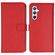 Selencia Echt Lederen Bookcase Samsung Galaxy A54 (5G) - Rood