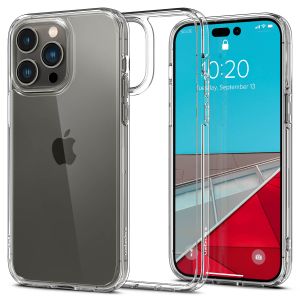 Spigen Ultra Hybrid Backcover iPhone 14 Pro - Transparant