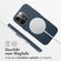 Accezz MagSafe Leather Backcover iPhone 14 Pro - Nightfall Blue